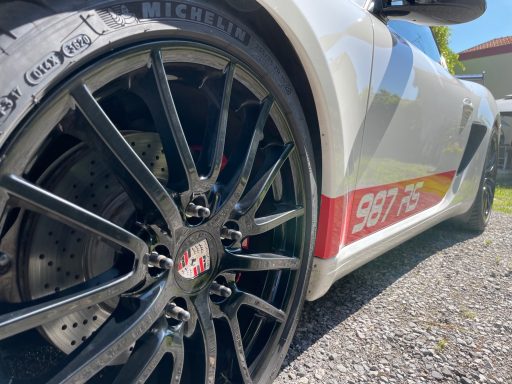 Jante Porsche Cayman S Noir Brillant Jante Porsche Cayman Noir brillant